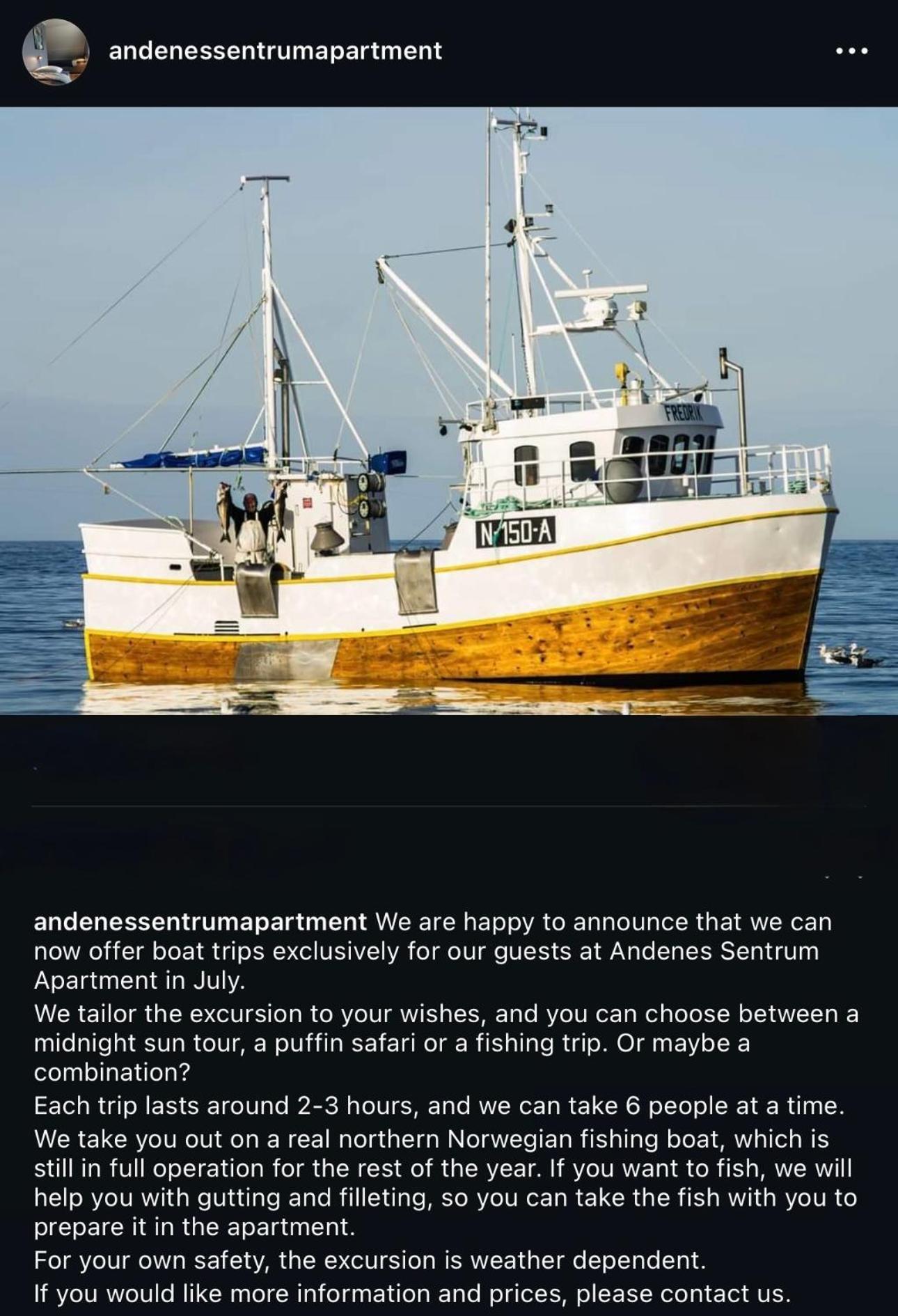 Andenes Sentrum Apartment 外观 照片